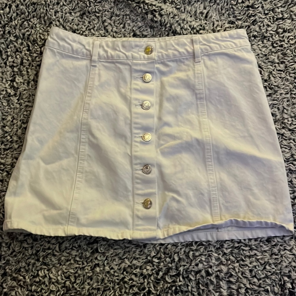 forever 21 jean skirt